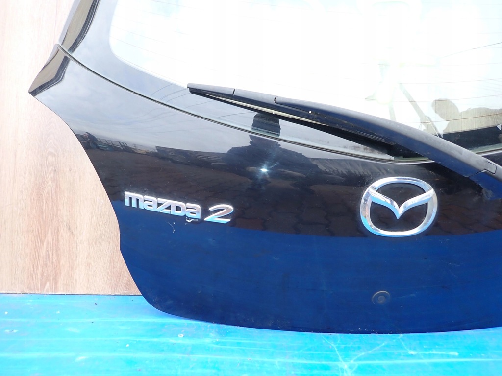 фото №8, Mazda2 mazda 2 08- de крышка багажника багажника стекло задняя