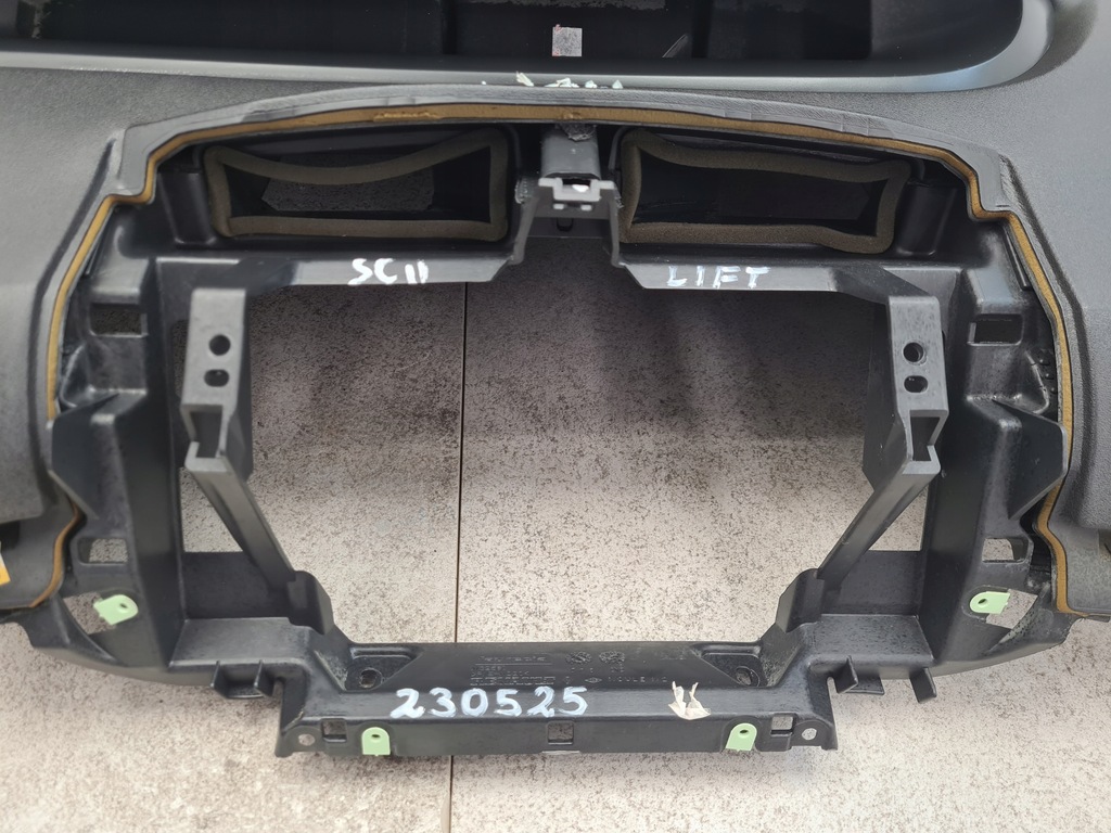 фото №7, Renault scenic ii lift панель приладів консоль подушки безпеки натягувачі