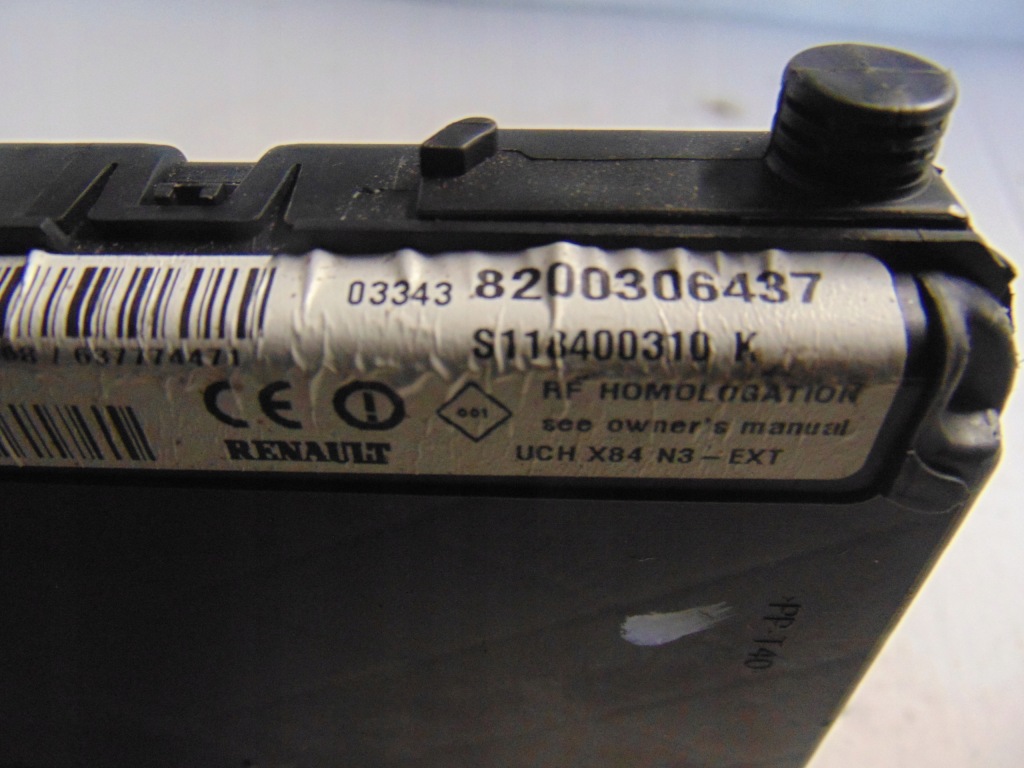 фото №4, Модуль uch renault scenic ii 1.6 бензин 8200306437