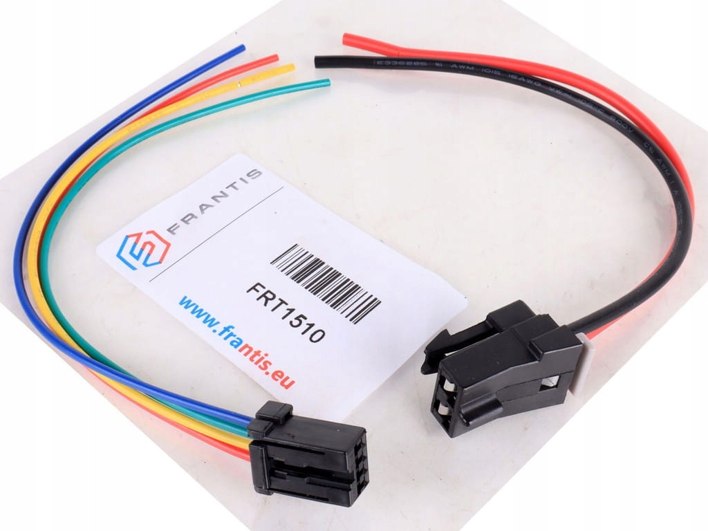 фото №1, Разъёмы резистора резистор вентилятор обдув renault laguna ii vel satis