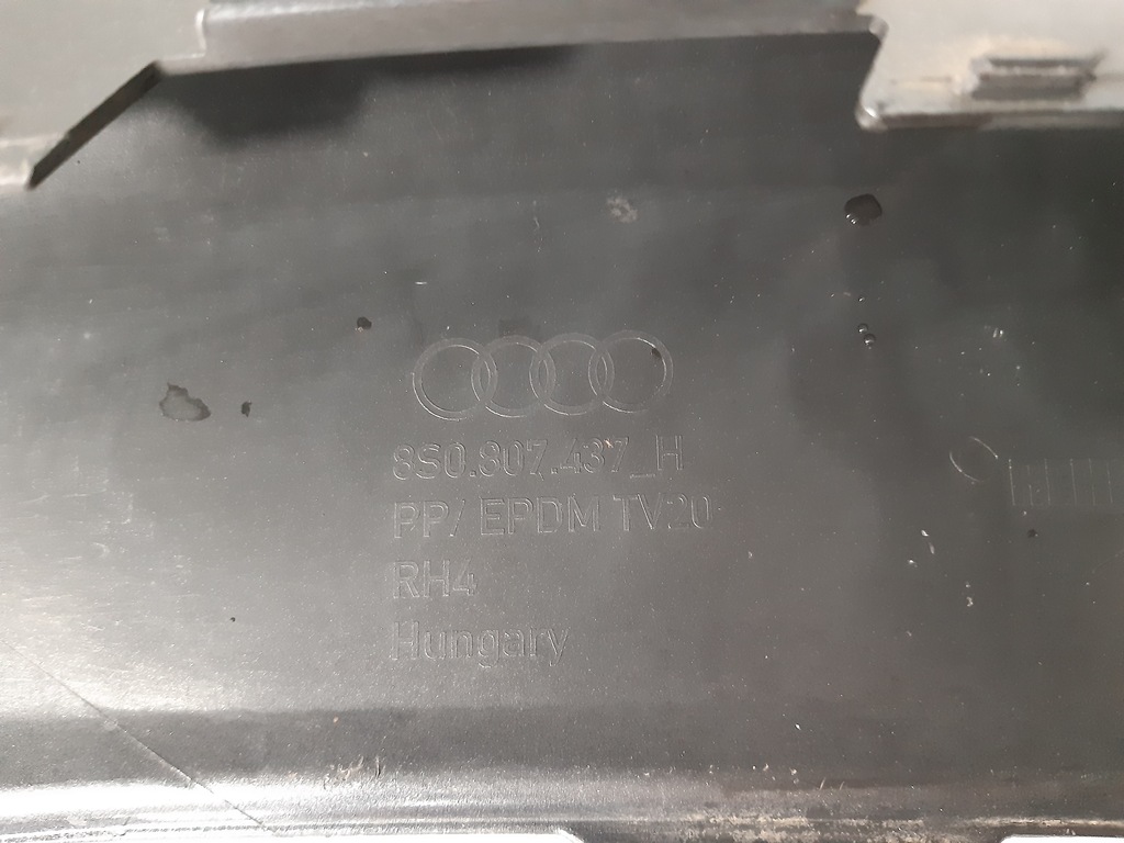 фото №9, Audi tt 8s 14-19 s-line бампер перед передний 8s0807437h