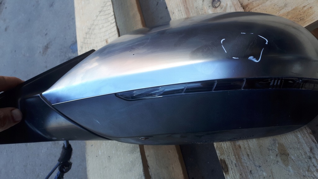 фото №14, S6 c7 4g a6 зеркало левая левый перед камера хром