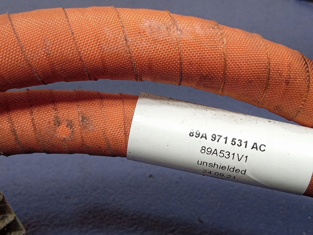 фото №8, Audi q4 e-tron электропроводка жгут шланг зарядки разъём 89a971531ac