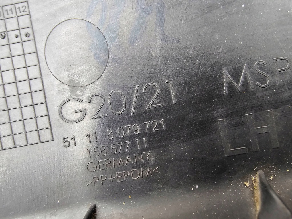 фото №8, Bmw 3 g20 g21 2019 напрямна повітря інтеркулер