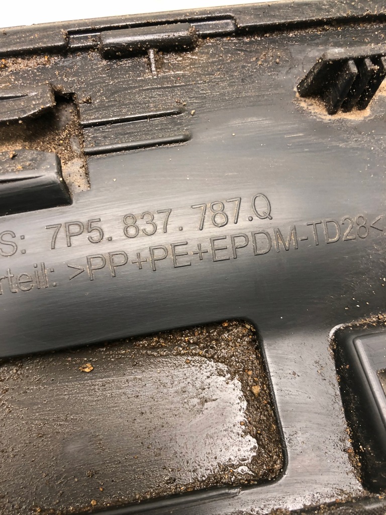 фото №9, Молдинг левый перед porsche cayenne 7p5837787q