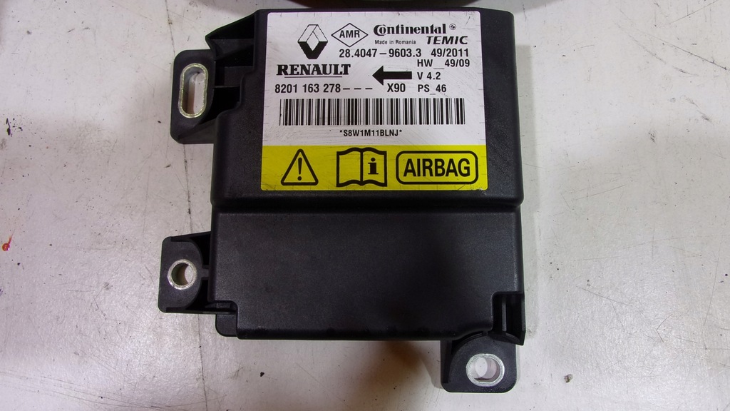 фото №8, Подушка безопасности водителя пассажира dacia sandero logan