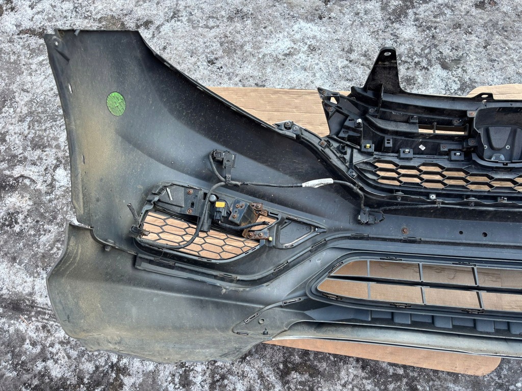 фото №15, Honda cr-v iv бампер передній решітка радіатора решітка радіатора датчики pdc протитуманні фари lift nh731p