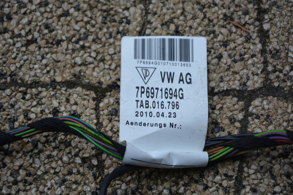 фото №5, Жгут дверь vw touareg 7p 7p6971694g