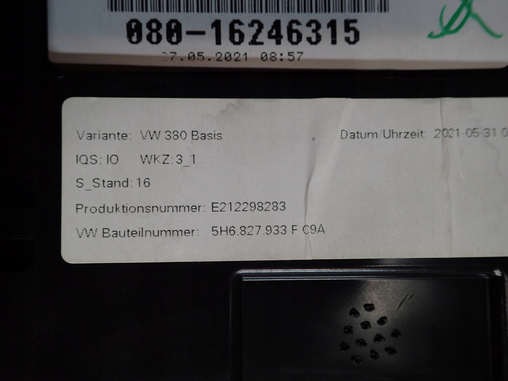 фото №8, Спойлер крышки спойлер vw golf viii 8 hb 5h6827933a