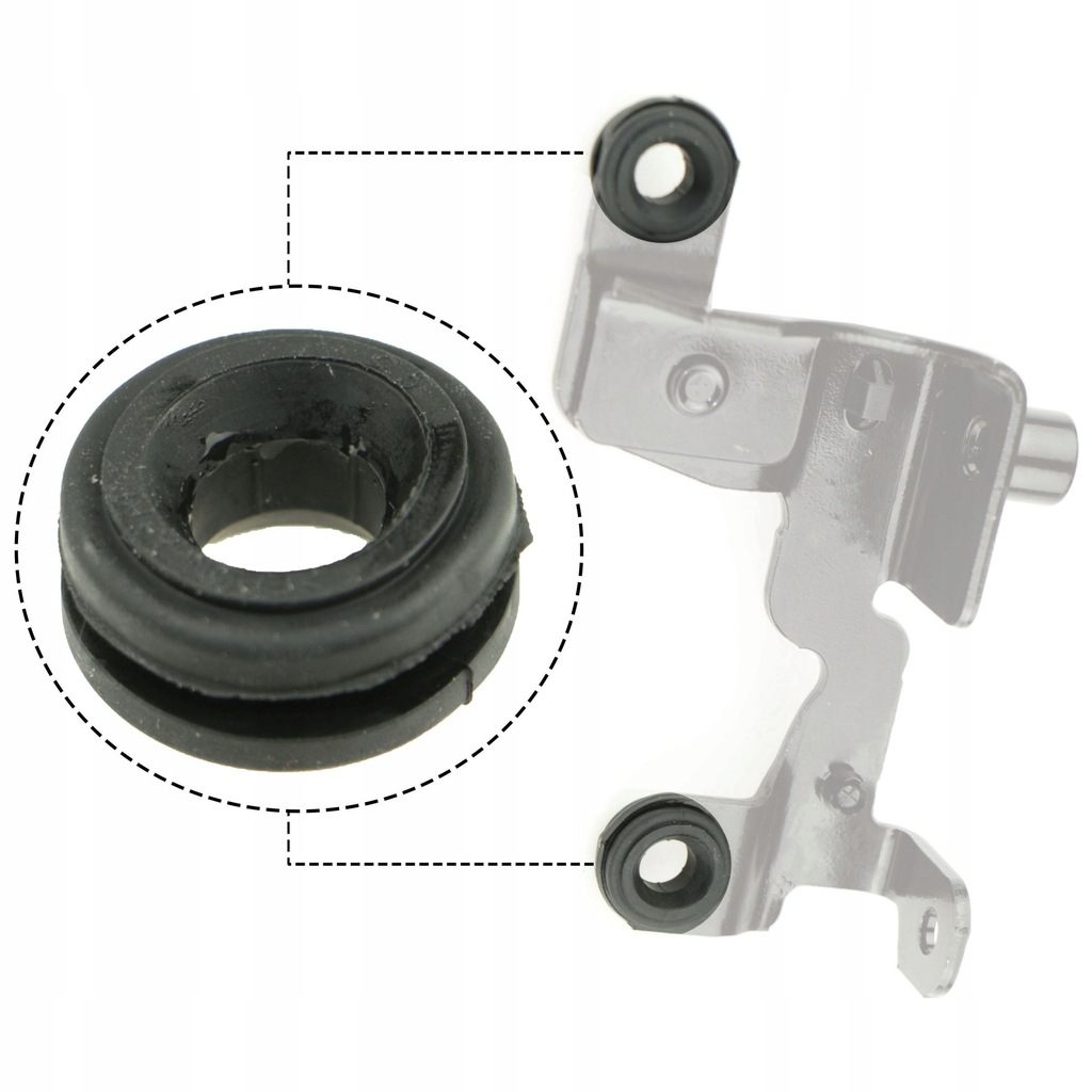 фото №14, Кронштейн фильтра воздуха 1.6hdi 16v нижние