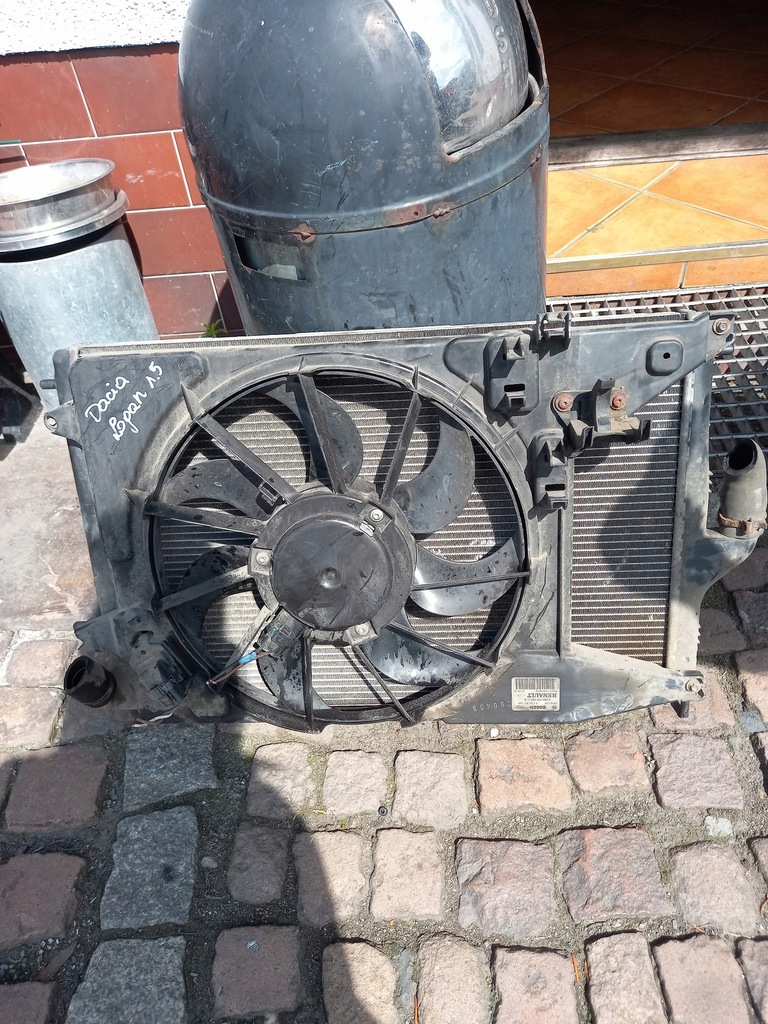 фото №5, Вентилятор радіатора wody , радіатор wody logan 8200765566b 8200582026