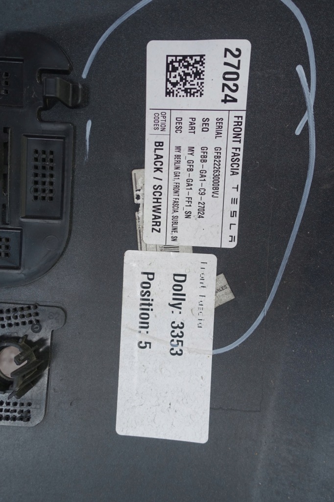 фото №15, Tesla model y 2020- бампер перед передній 1493745-00-a