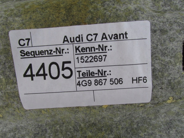 фото №6, Audi a6 c7 2013r. allroad kombi avant потолок 4g9867506 mondsilber