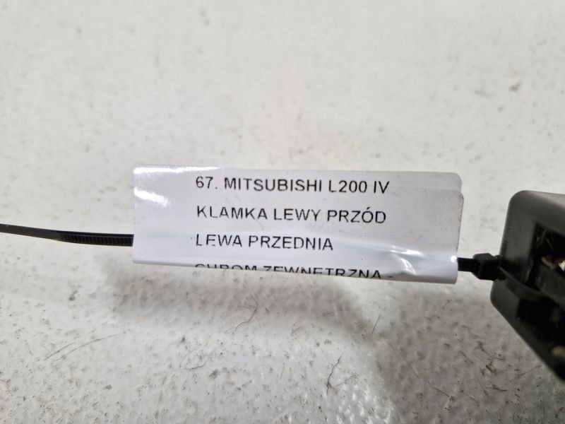 фото №11, Mitsubishi l200 iv 4 ручка двері лівий перед ліва передня хром