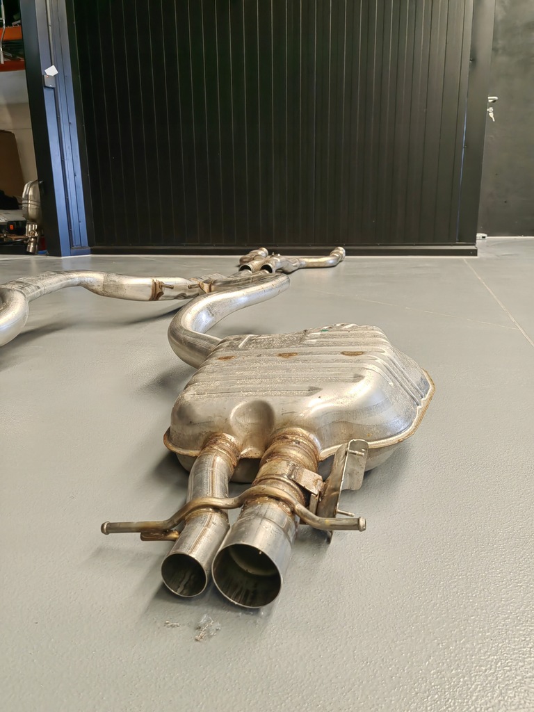 фото №9, Выхлоп система выпускной mercedes s63 amg w223