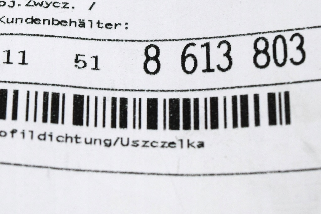 фото №8, Прокладка корпус термостата mini cabrio r57 861380 nowa оригінальна 115186