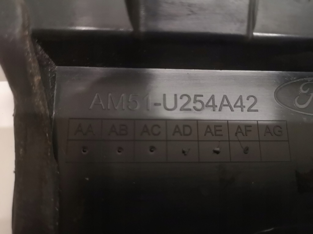 фото №10, Ford grand c-max 10- молдинг дверь стойка правая задняя