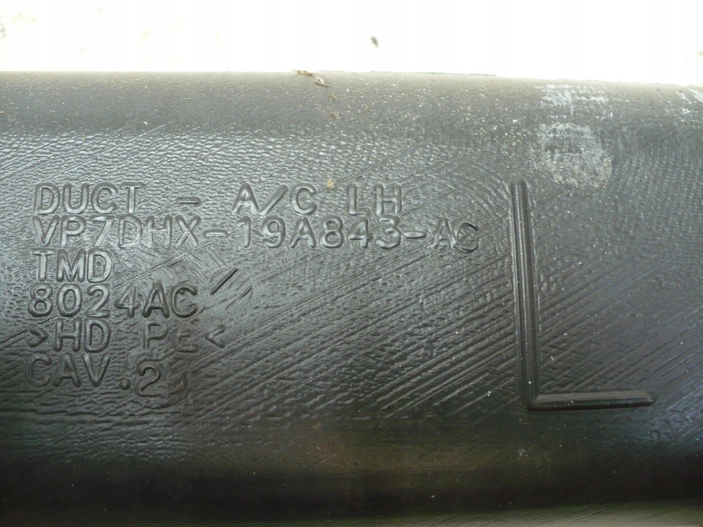 фото №6, Канал отопителя обдув jeep wrangler jk левый правый 19b680-ac