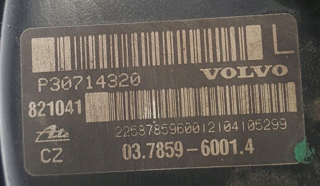фото №5, Насос усилитель тормозов тормозные volvo v70 ii 2.4 b p30714320