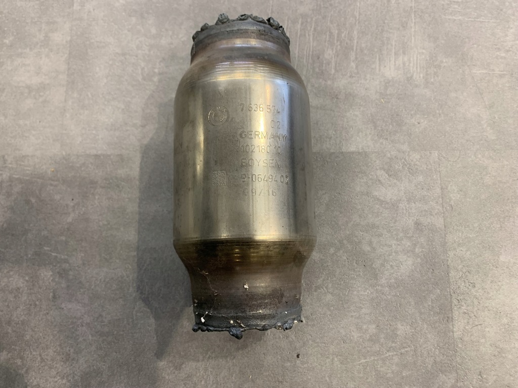 фото №1, Выхлоп конечный труба гаситель корпус выхлоп bmw 2 f22 7636574