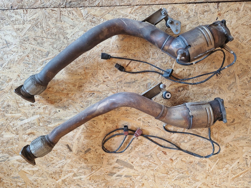 фото №4, Катализатор труба выхлоп левый правый bentley continental gt gtc lift 2011-