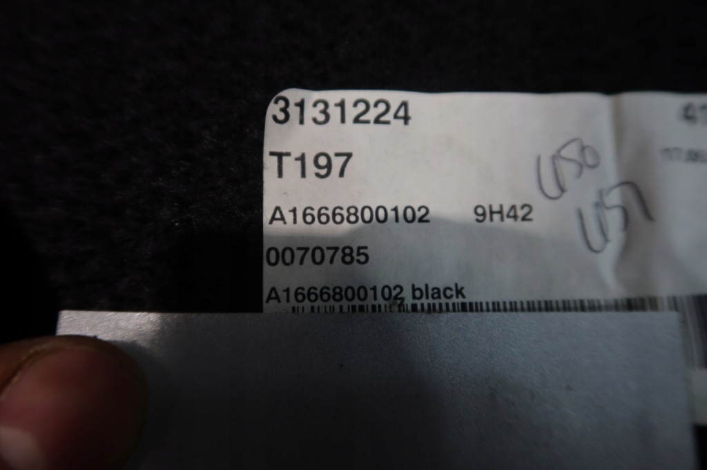 фото №1, Mercedes w166 молдинг пол багажника a1666800102