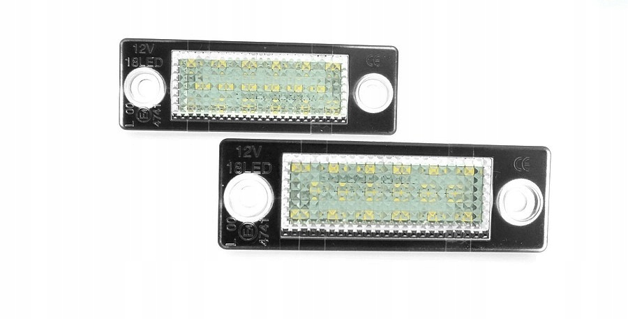 фото №1, Фонари подсветка номерного знака led vw transporter t5 2003-