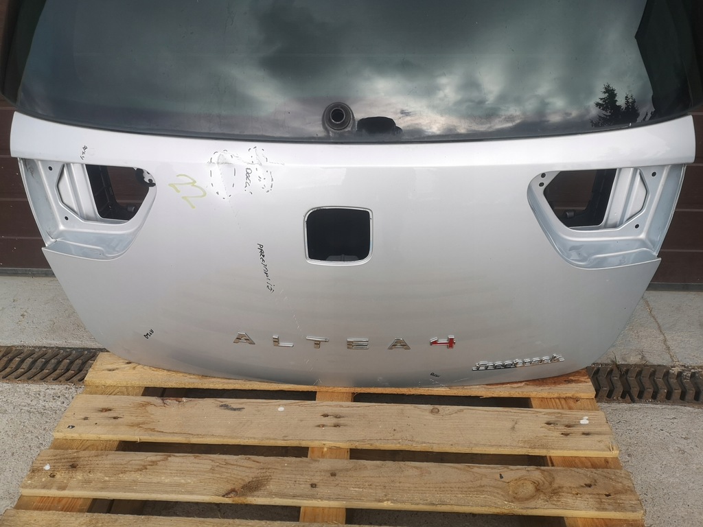 фото №7, Крышка багажника багажника seat altea xl freetrack 06- la7w