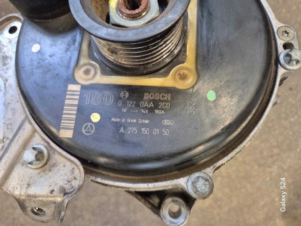 Генератор mercedes sl 600 r 230 2751500150 Оригинал
