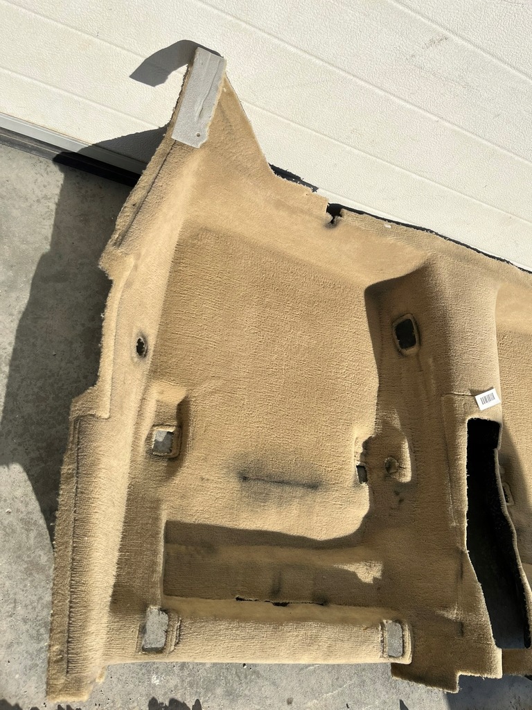 фото №6, Коврик обшивка пол бежевый кремовый mercedes w201 190 2016806441