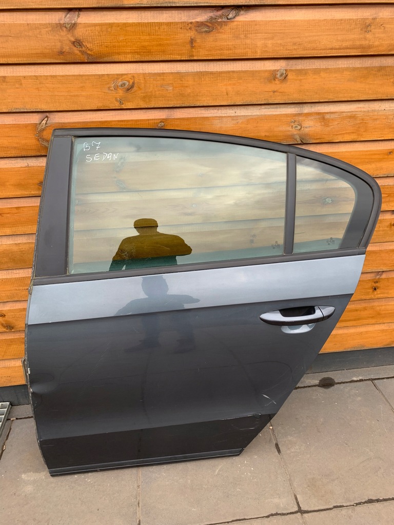 фото №1, Vw passat b7 sedan дверь левая задние задняя серые