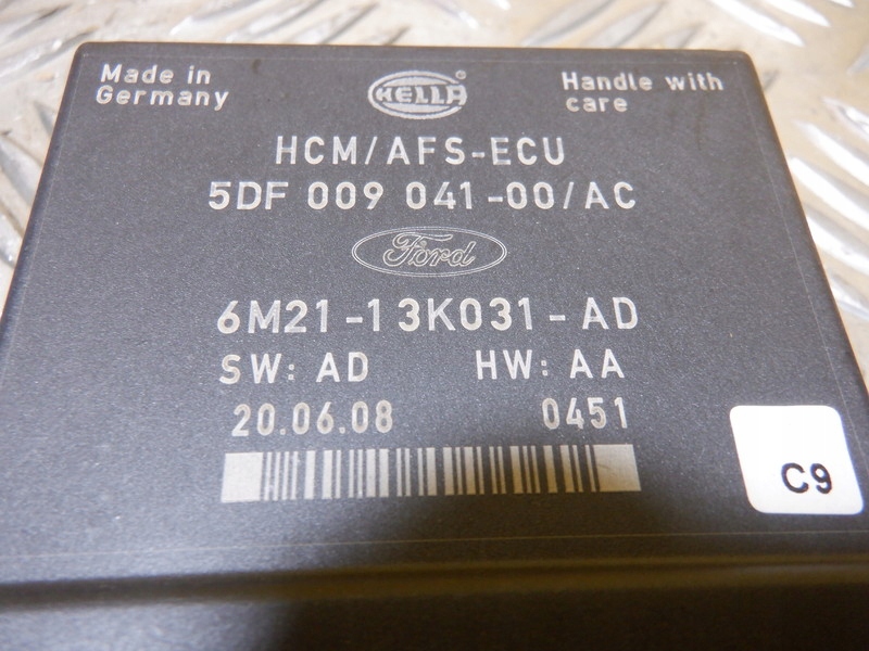 фото №4, Ford s-max модуль света 6m2113k031ad