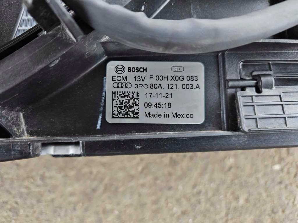 Комплект радиатор вентилятор audi sq5 fy 80a 3.0 341 km 2020- Доставка