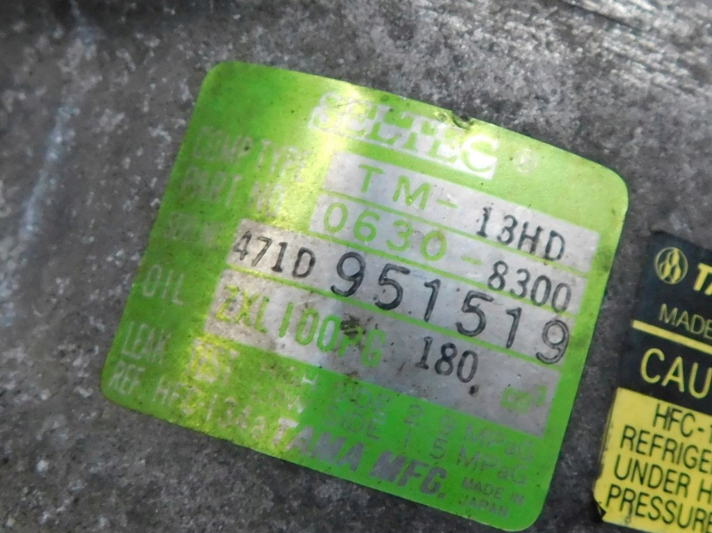 фото №9, Opel vectra a 1.7td 95r компресор кондиціонера