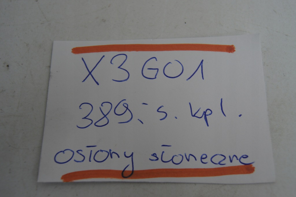 фото №6, Bmw x3 g01 2.0d защита солнцезащитные бежевые