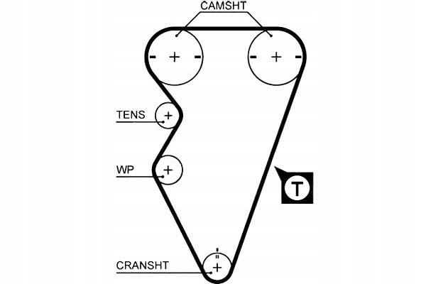 фото №2, Ремінь розподільного валу fso polonez iii lotus elise mg mg t