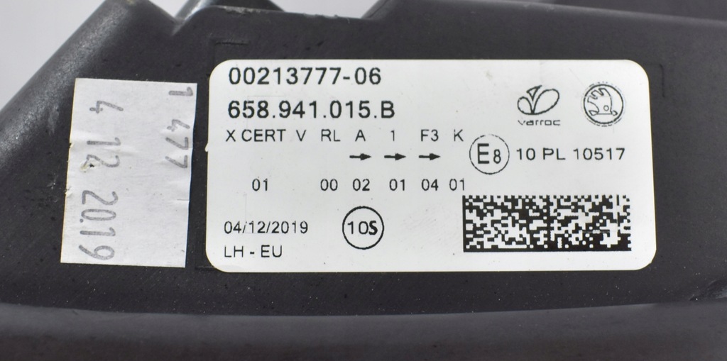 фото №10, Skoda kamiq 568 лампа ліва перед full led org eu