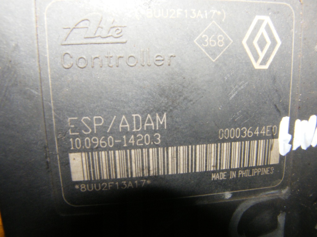 фото №3, Насос блок керування abs renault laguna ii 8200183452 espace iv vel satis