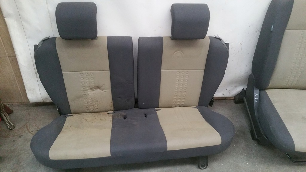 фото №1, Заднє сидіння задня fiat panda