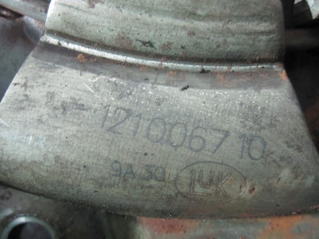 фото №5, Opel meriva 1.4 t a14nel 120km 10r сцепление диск прижим 121006710