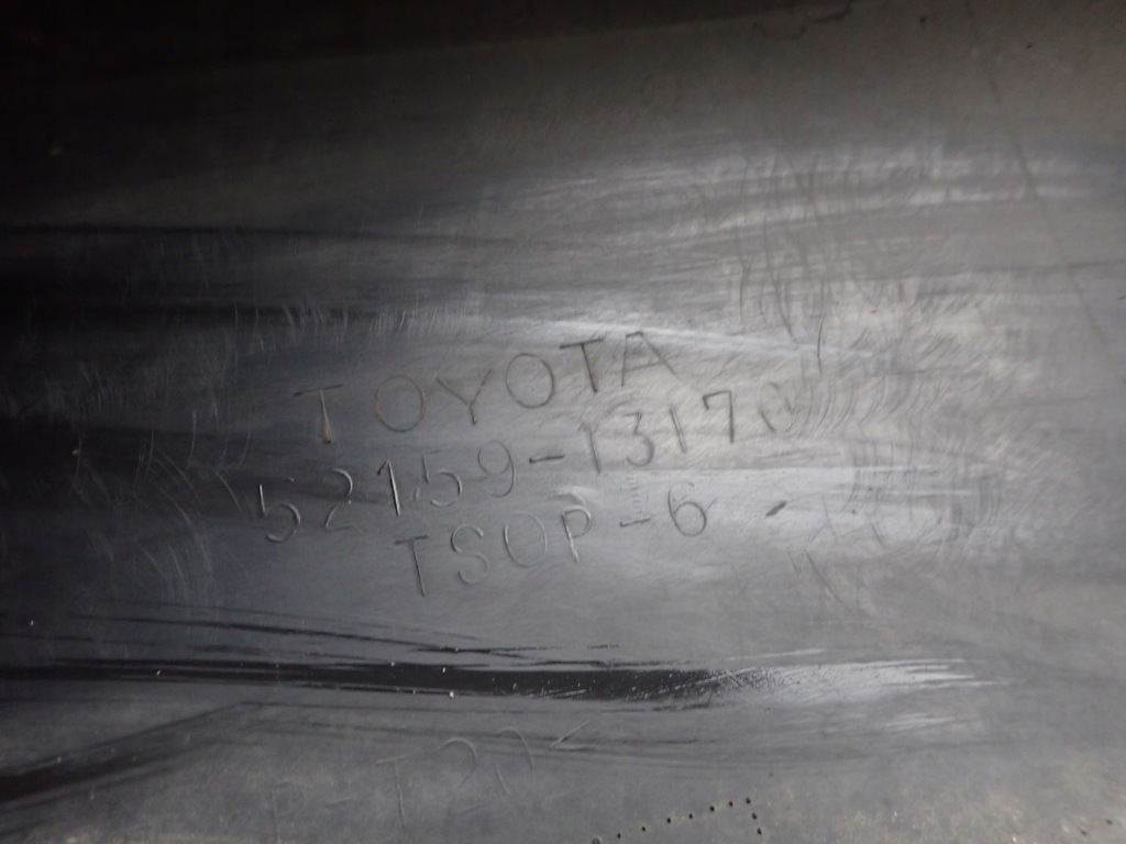 фото №10, Toyota corolla verso 01-04 бампер задняя задний 52159-13170