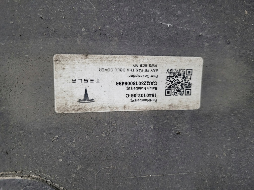 фото №11, Tesla y lift бампер передний перед