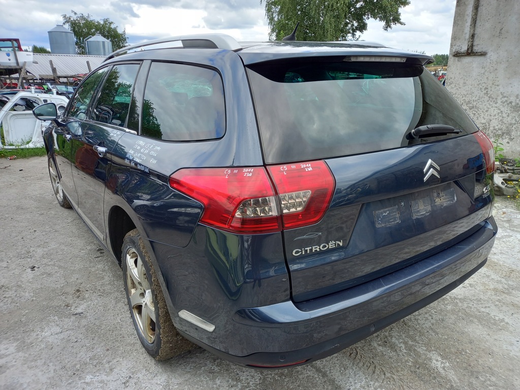 фото №8, Citroen c5 iii лампа лівий задня ліва кришка багажника w кришка