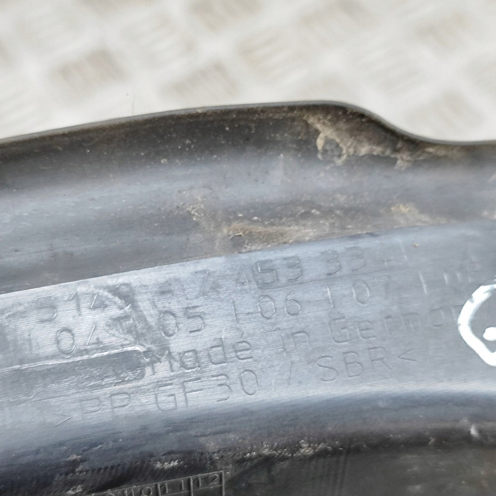 фото №6, Bmw 3 f30 f35 f31 2017 права сторона молдинг pod фара задня