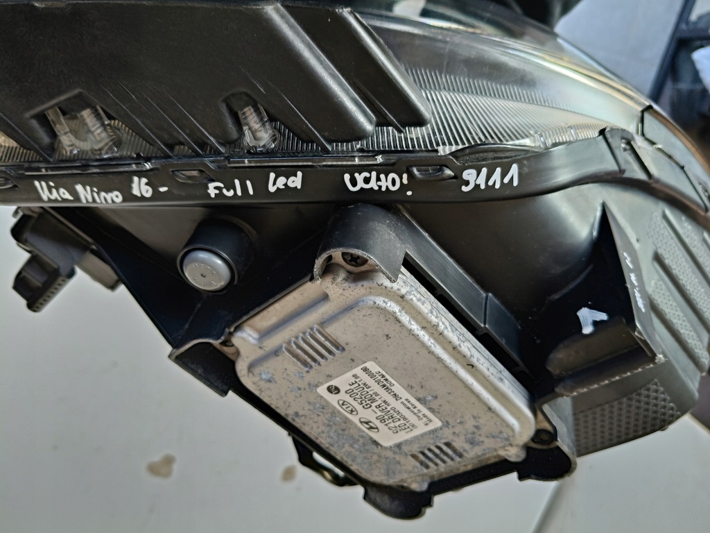 фото №8, Лампа левая фара kia niro 19- lift full led