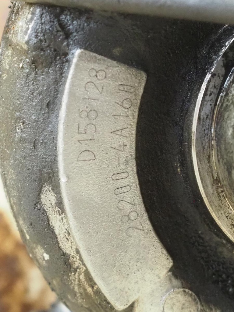 фото №15, Турбина turbo hyundai h1 2.5 td d4bf 282004a160