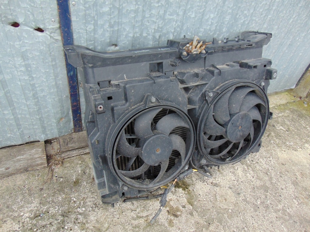 фото №7, Комплект радіатор вентилятор citroen jumpy ii 2007- 1.6 hdi кондиціонер