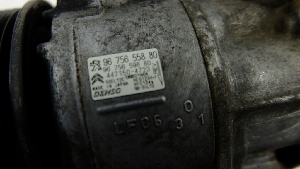 Citroen c4 cactus 1.2 thp компресор кондиціонера 9675655880 Доставка