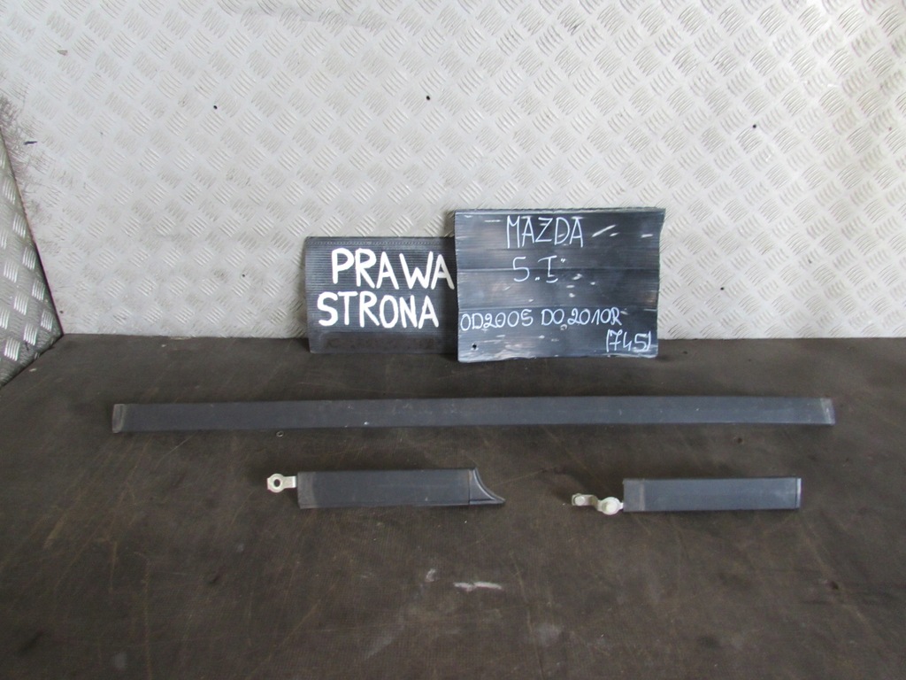 фото №1, Молдинг крыша правая mazda 5 i 05-10 r.