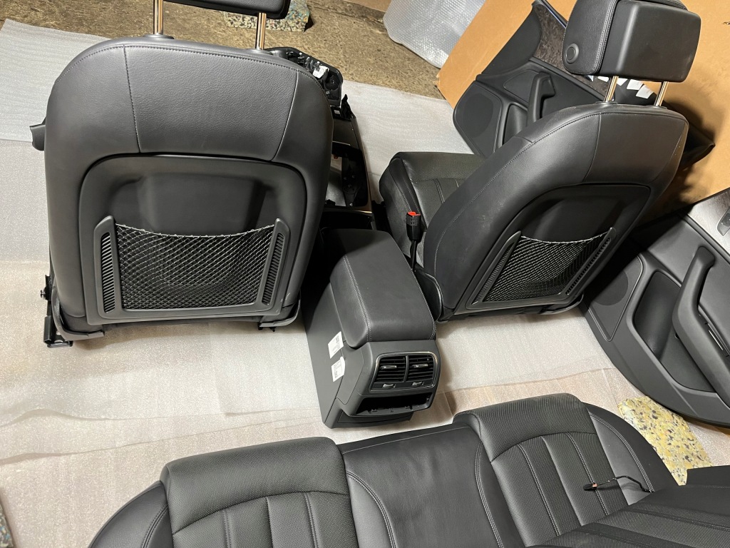 Audi a6 c7 lift sedan сидіння заднє сидіння обшивки декори тунель вентиляція nowe в Україні